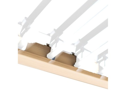 Varikatus MIRADOR-111 3x4m, hele puidudekoor