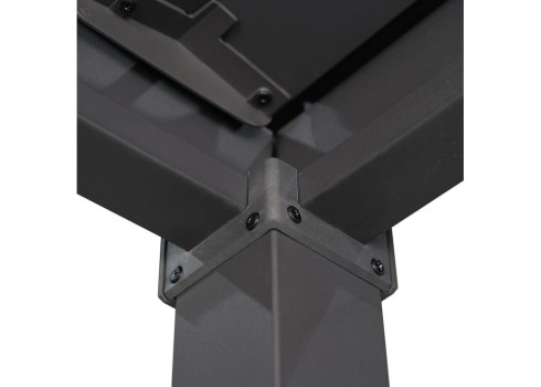 Varikatus MIRADOR-80 3x3m, tumehall