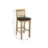Baaritool LAURA tamm 2tk