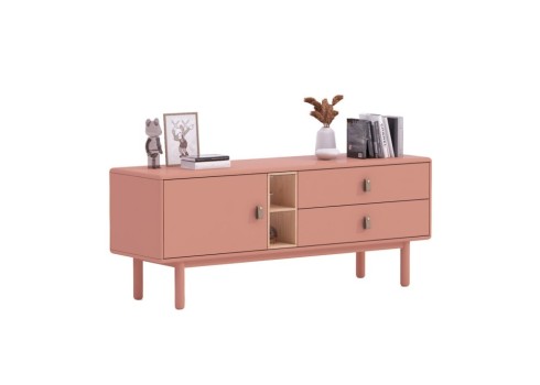 Kummut IRIS 140x40xH55cm, roosa
