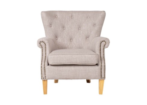 Tugitool HOLMES 78x80xH86cm, beež