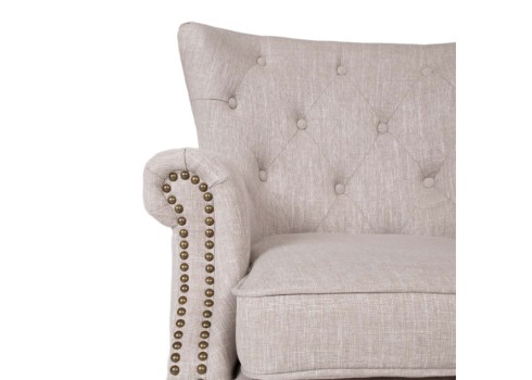 Tugitool HOLMES 78x80xH86cm, beež