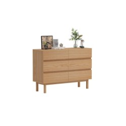 Kummut SUNNY 120x40xH85cm, melamiin tamm