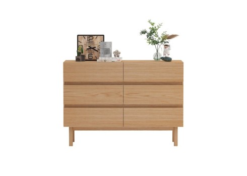 Kummut SUNNY 120x40xH85cm, melamiin tamm