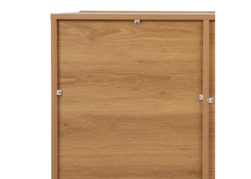 Kummut SUNNY 120x40xH85cm, melamiin tamm