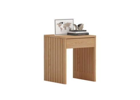 Öökapp SUNNY 40x40xH50cm, melamiin tamm