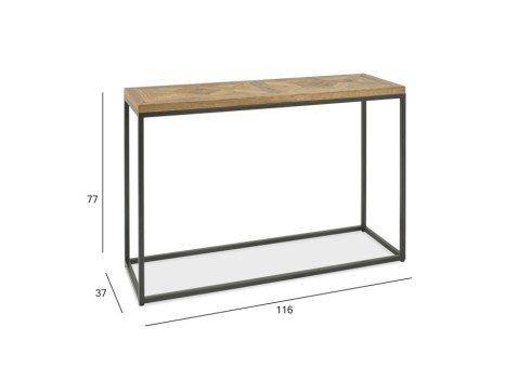 Abilaud INDUS 116x37xH77cm, tamm