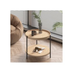 Diivanilaud CINDY D50xH45cm, melamiin tamm