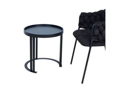 Abilaud KEIRA D50xH50cm, must