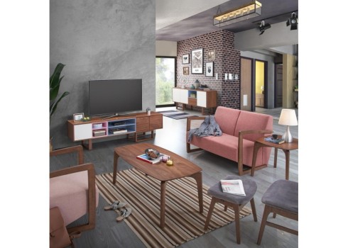 Abilaud HAYDIE 60x60xH50cm, pähkel