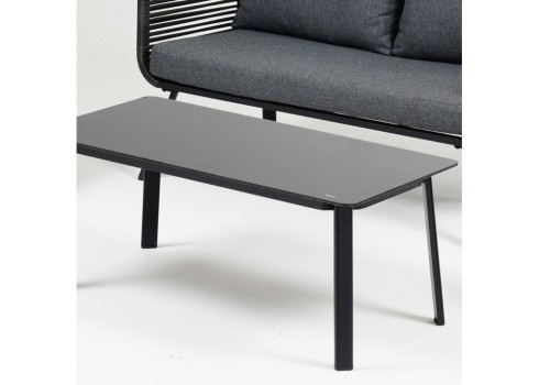 Aiamööblikomplekt MALAGA laud, diivan ja 2 tooli