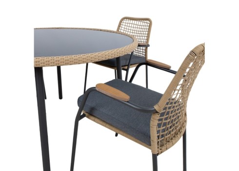 Aiamööblikomplekt PRUSSIA laud ja 4 tool