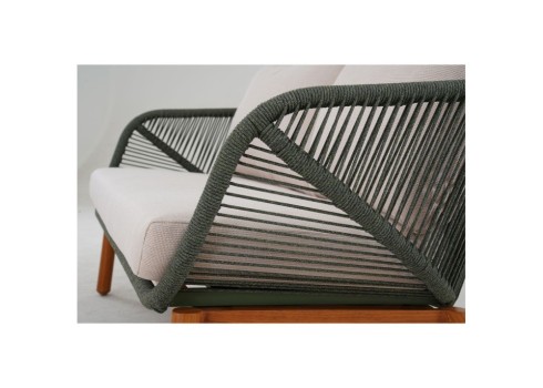 Aiamööblikomplekt TUXEDO laud, diivan ja 2 tooli