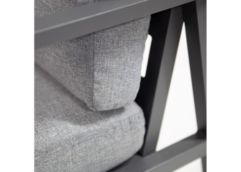 Aiamööblikomplekt ADRIAN laud, nurgadiivan