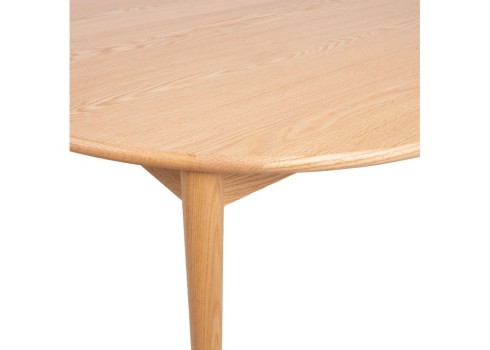 Söögilaud TROYES D120+40xH75cm, tamm