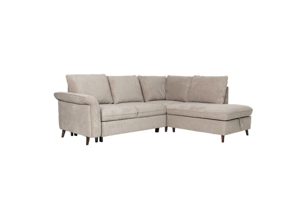 Nurgadiivanvoodi LINDY parem nurk, helepruun