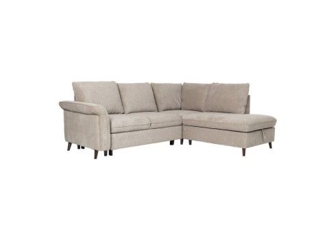 Nurgadiivanvoodi LINDY parem nurk, helepruun