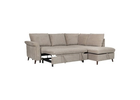 Nurgadiivanvoodi LINDY parem nurk, helepruun