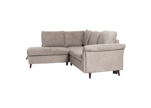 Nurgadiivanvoodi LINDY vasak nurk, helepruun