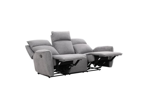 Diivan MAREN 3-kohaline manuaalne recliner, hall