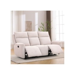 Diivan MAREN 3-kohaline manuaalne recliner, beež