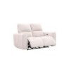 Diivan MATIAS 2-kohaline elektriline recliner, helehelebeež