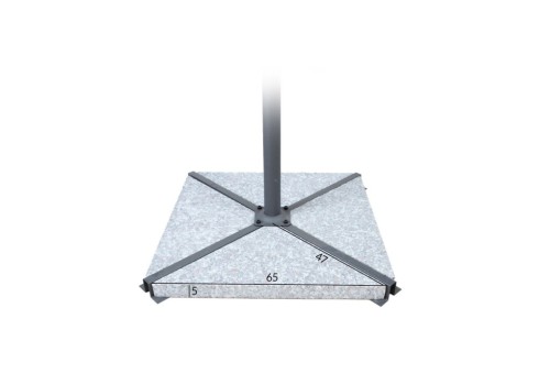 Päikesevarjualusekivid 4tk-56kg, graniit