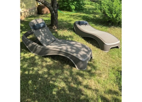 Lamamistool NEWPORT hallikasbeež plastik