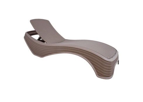 Lamamistool NEWPORT hallikasbeež plastik