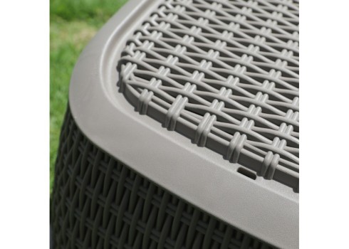 Lamamistool NEWPORT hallikasbeež plastik