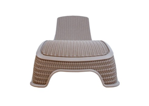 Lamamistool NEWPORT hallikasbeež plastik