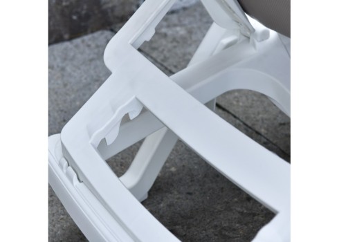 Lamamistool RESORT beež plastik