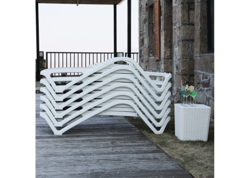 Lamamistool RESORT beež plastik