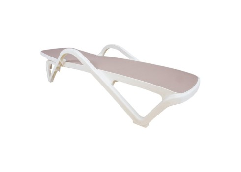 Lamamistool RESORT beež plastik