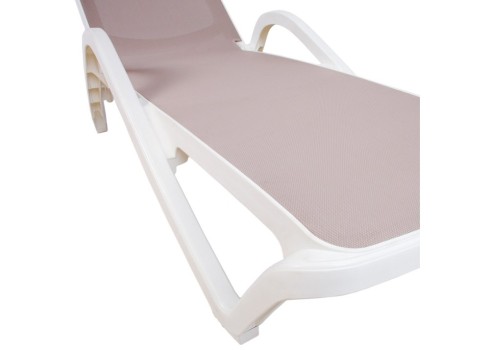 Lamamistool RESORT beež plastik