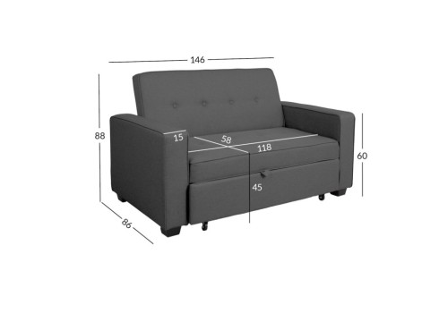 Diivanvoodi FEYA tumehall