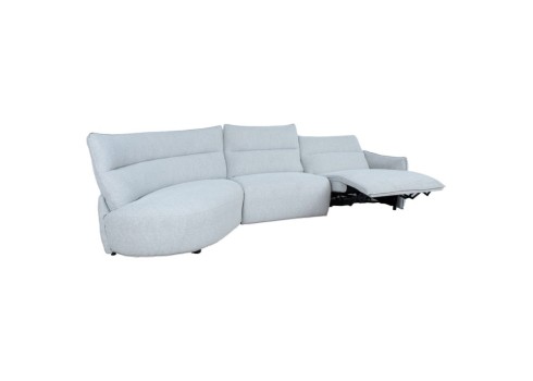 Nurgadiivan CANNES VN elektriline recliner, helehall