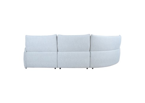 Nurgadiivan CANNES VN elektriline recliner, helehall