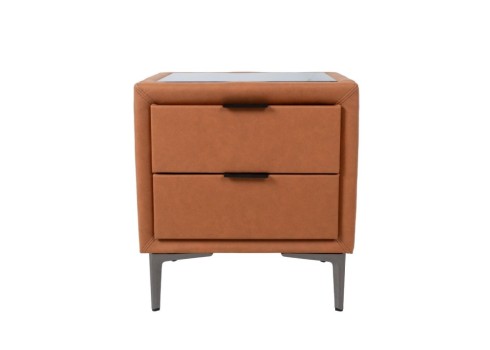 Öökapp LENA 50,5x41xH54cm, konjakipruun