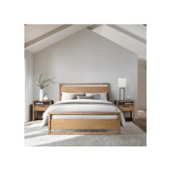 Voodi OZZO 160x200cm, hele puit