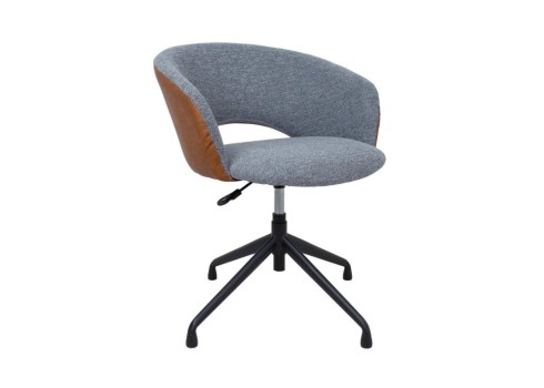 Töötool KARINA ilma ratasteta, hall-helepruun