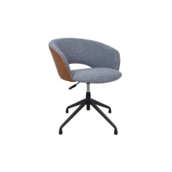 Töötool KARINA ilma ratasteta, hall-helepruun