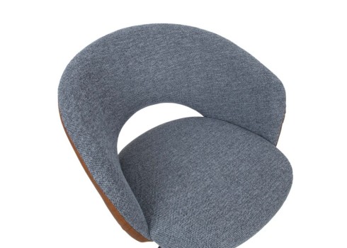 Töötool KARINA ilma ratasteta, hall-helepruun