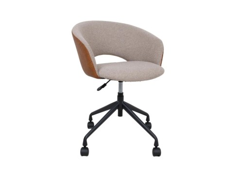 Töötool KARINA ratastega, beež-helepruun