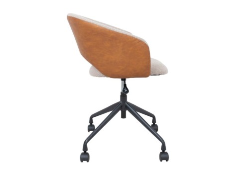 Töötool KARINA ratastega, beež-helepruun