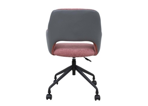 Töötool KENO ratastega, tumeroosa-hall