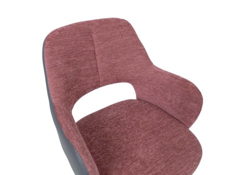 Töötool KENO ratastega, tumeroosa-hall