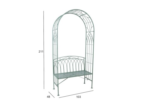 Pink MINT kaarega, antiikroheline metall