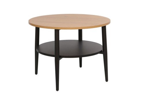 Diivanilaud HECTOR 60x60xH45cm, saar-must