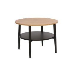 Diivanilaud HECTOR 60x60xH45cm, saar-must